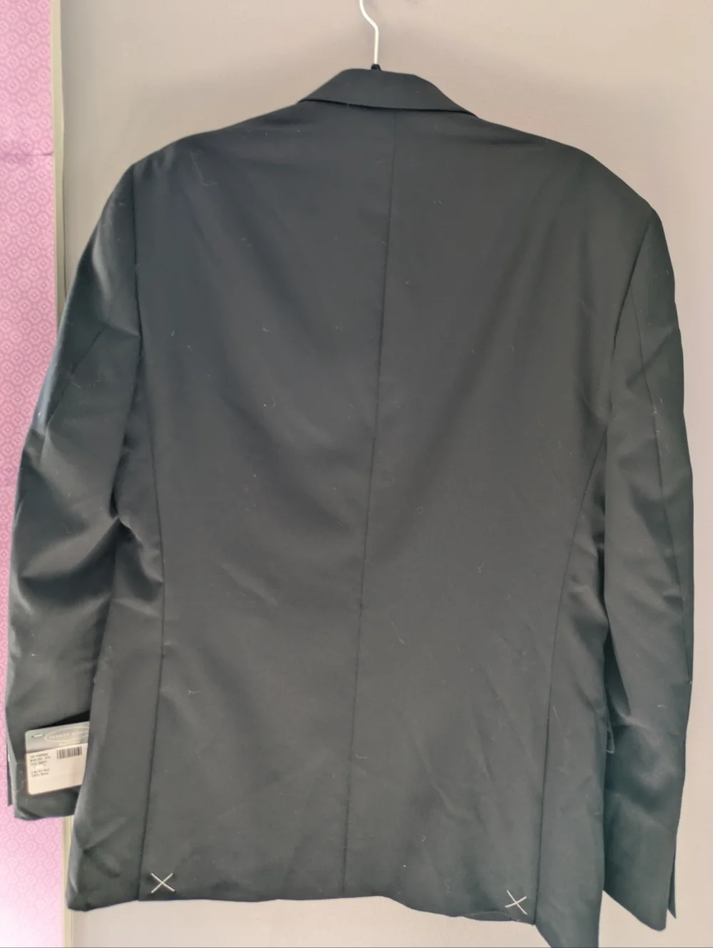 Pronto Uomo Wool 2 Button Lapel Notch Suit Jacket Blazer 38 NWT